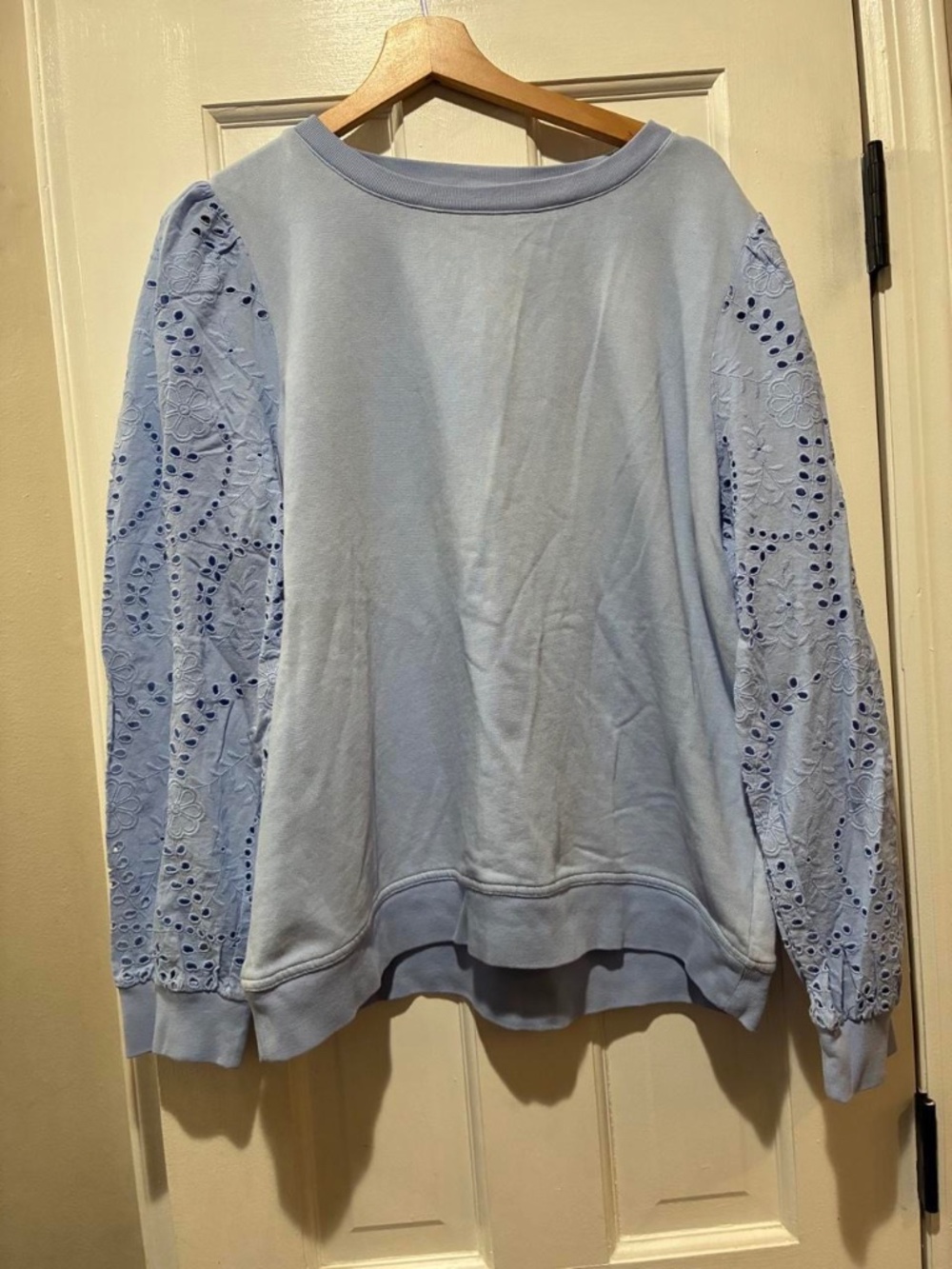 Talbots Women’s Long Sleeve lace shirt
